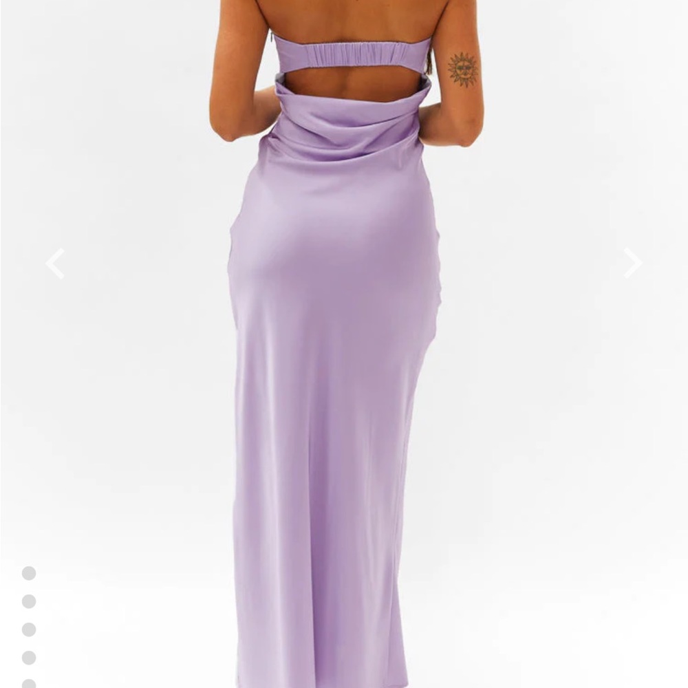 light purple prom dress